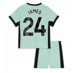 Maillot de foot Chelsea Reece James #24 Troisième enfant 2023-24 Manches Courte (+ pantalon court)